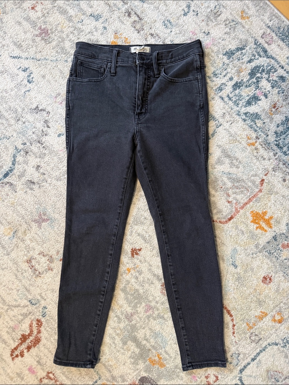 Madewell Black Skinny High-Rise Jeans